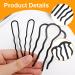 AEIOPRS 6 Pieces Hair Comb Metal Hair Combs in 3 Sizes Hair Accessories Comb for Women and Girls and 1 Hair Pulling Pin - Buy Online on GoSupps.com