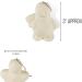 DIY Ceramic Christmas Ornaments - 12 Pack for Adults & Kids | Design Your Own Ornaments to Paint | 4E's Novelty - Buy Online on GoSupps.com
