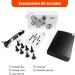 Scian Otoscope Ear Scope with Light | Portable Diagnostic Tool for Doctors Nurses and Home Use | Ideal for Ear Infection Detection - Black - Buy Online on GoSupps.com