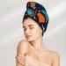 Microfiber Hair Drying Cap - Quick Drying Soft & Absorbent Hair Towel Wrap for Curly Long & Thick Hair - Buy Online on GoSupps.com