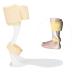 ZJchao Ultra Thin Ankle Support Brace - Lightweight Drop Foot Stabilizer & Ankle Wrap for Sprains | Orthosis Foot Support - Buy Online on GoSupps.com