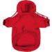 Ducomi Dog Sweater with Hood - Warm & Soft Red Pet Clothing for All Sizes & Breeds | Perfect for Puppies - Buy Online on GoSupps.com
