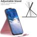 Luxury Pink Leather Case for iPhone X/XS | Foldable Magnet Card Compartment | VQWQ 5.8 Protective Cover - Buy Online on GoSupps.com