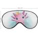 Cute Axolotl Sleep Mask | Soft Light-Blocking Eye Cover for Women | Adjustable Cartoon Blindfold - Buy Online on GoSupps.com
