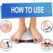 Bunion Corrector Brace for Men and Women - Hallux Valgus Splint Pads with Toe Separators and Straightener - Black - Buy Online on GoSupps.com