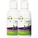 APA Care Liquid 2 bottles |The mouth rinsing with hydroxylapatite and prebiotics |Artificial tooth enamel |Against bad breath |Protection against caries and periodontitis |2x 200 ml