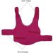 Cattamao Comfort Dog Anxiety Relief Coat - Calming Vest for Thunderstorm, Travel, Fireworks - XS-XL Sizes - Rose (Medium) - Pack of 1 - Buy Online on GoSupps.com
