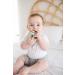 Loulou Lollipop Silicone Teether & Holder Clip Bundle - Sloth/Sweetheart Multi - Buy Online on GoSupps.com