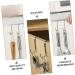 Alipis 4pcs Hook Wall Mount Coat Mounted Hooks Door Hanging Hook Wall Hanging Stainless Steel - Buy Online on GoSupps.com