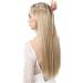 Natural wig piece one piece long straight hair high temperature silk fish line hair extension piece chenghuax (Color : M6PH613 Size : 16) - Buy Online on GoSupps.com