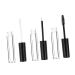 FOMIYES 6pcs Eyeliner Eyelash Bottle Transparent Mascara Eyelashes Clear Lipgloss Lip Gloss Tubes Plastic