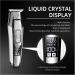 KM-5027 Professional Hair Clipper & Beard Trimmer for Men - Adjustable Speed Electric Razor with LED Display - Buy Online on GoSupps.com