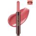 Hydrating Shimmer Lipstick Moisturizing Jelly Lip Gloss Shine Rose Red Lipstick Pen Long Lasting Waterproof Tint Lip Balm Plumping Lip Stain Pen Glossy Butter Blam Christmas Makeup Gift for Women-05#