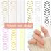 Decorations Manicure Slider Decals DIY Abstract Maple Leaf French Style Nail Art Stickers(Set 02) - Buy Online on GoSupps.com