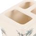 Buy Cabilock Ceramic Toothbrush Holder - Versatile Bathroom Accessory for Washbasins | American Style Toothpaste Storage - Buy Online on GoSupps.com