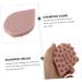 Fomiyes Silicone Bathing Brush Set - 3-Piece Scalp Massage & Body Brushes | Perfect Birthday Gift in Pink | Hair Grip & Shampoo Scrubber - Buy Online on GoSupps.com