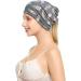 HONENNA Printed Turban Headband Chemo Cap - Gray+Spot Sleep Beanie - Buy Online on GoSupps.com