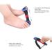 5PC Hallux Valgus Corrector Set - Plantar Fasciitis Relief Toe Separator & Massage Sleeve | International Shipping Available - Buy Online on GoSupps.com