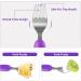 Lehoo Castle Children's Cutlery Set - 6pcs Stainless Steel Toddler Flatware for Girls (Pink/Purple/White) - Buy Online on GoSupps.com