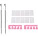 2 Set Cuticle Pusher Set Dead Skin Removal Versatile Cuticle Pusher Nail Polisher Finger Divider for Home Nail Salon - Buy Online on GoSupps.com