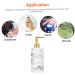 PRETYZOOM 1pc Simple Storage Decorative Bath Lovely Press-Type Liquids Shower Resin Supply Replacement Use White 19.00X7.00X7.00CM - Buy Online on GoSupps.com