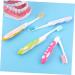 FRCOLOR 8pcs Oral Care Tools Set - Travel Toothbrushes & Bristle Toothbrushes for Adults | International Shipping Available - Buy Online on GoSupps.com