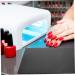VILLCASE 5pcs Nail Polish Palette - Professional Nail Art Gel Mixing Tray Cosmetic Color Mixing Plate for Salons & Home Use - Buy Online on GoSupps.com