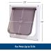 PetSafe Cat Door for Interior Doors - 2-Way Locking Flap for Privacy - Easy DIY Install - Durable Frame - Up to 15 lb Pets - Buy Online on GoSupps.com