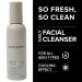 Blind Barber Daily Face Cleanser - Cooling Gel to Foam Face Wash for Men - Juniper & Watermint - 5oz - Buy Online on GoSupps.com