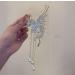 Large Butterfly Hair Claw Clip Set with Pearl Flower & Tassel - Non-Slip Hair Clamps for Styling (2pcs) - Buy Online on GoSupps.com