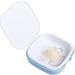 encase Dental Retainer Case with Dental Bath Dual Purpose Hygienic Denture Case for Storage and Immersion of Mouthguards Ortho Retainers + Dental Appliances (Beige) Brown - Buy Online on GoSupps.com