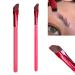 Eyebrow Brush Professional Eyebrow Brush Multi Function Eyebrow Brush Three-dimensional Concealer Makeup Brush Angled Eyebrow Hairline Brush2 Pieces (large And Small)