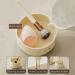 3-in-1 Makeup Brush Cleaner & Organizer | Silicone Cleaning Bowl & Drying Holder for Cosmetics - Buy Online on GoSupps.com