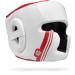 Sanabul Core Series Boxing MMA Kickboxing Head Gear - White/Red (Large-X-Large) - Buy Online on GoSupps.com