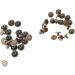 Flat Head Rivets Set - 20 All-Copper Leathercraft Screws & Nuts (5mm) - Essential Tool Accessories for DIY Projects - Buy Online on GoSupps.com