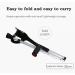 Forearm Crutches Comfort Handle 10 Gears Adjustable Lightweight Handle to Ground Height 92 Cm-115 cm Folding Stretch Adult Crutch 1pcs Lucky Star - Buy Online on GoSupps.com