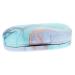 Homsfou 3 sentences double -layer glasses case color 2 in 1 case PU contact lens container Terrarium sunglasser case Safe contact holder Filigree glasseset dui glass holder hard shell