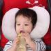 Blublu Park 2-in-1 Baby Travel Cushion - Pink | Adjustable Banana Shape | Neck and Head Support for Infants 3-12 Months - Buy Online on GoSupps.com