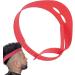 Neckline Shaving Template Hair Trimming Guide Silicone Curved Haircut Band for Haircutting Creating Clean Straight Neck Hairline Fade and Taper Guide for Hair Clippers Red - Buy Online on GoSupps.com