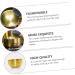Coophya Foam Dishwasher Bart Soap Cream Bowl Essential Oil Foam Shell Face Cleaning Cup & Hairdressing Accessories Stainless Steel Golden 9x9x4.9cm - Buy Online on GoSupps.com