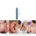 2pcs Luminous Ear Wax Remover Spoons with LED Light - Blue | Practical Newborn Ear Cleaning Tool - Buy Online on GoSupps.com