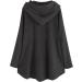 Hanxiulin Oversize Plush Jacket for Women | Warm Lined Fleece Sweater & Hooded Tops | Breathable Comfort in Black XXL - Buy Online on GoSupps.com