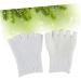 FRCOLOR 2 Pairs Gel Feet Sock Toe Spacers Toe Spreader Moisturizing Gel Socks Gel Socks for Cracked Feet Thumb Bunion Corrector Open Toe Socks Gel Toe Protector White Heel Nursing Socks - Buy Online on GoSupps.com