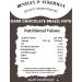Dark Chocolate Brazil Nuts - (600g) Original Dark Chocolate Brazil Nuts in a Gift Jar By Bentley & Ackerman's Sweet Shop. - Buy Online on GoSupps.com