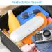 Uraqt Travel Protective Cover & Replacement Brush Heads for Oral-B & Philips - 3 Piece White Smooth Case - Buy Online on GoSupps.com
