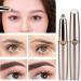 Rechargeable Painless Eyebrow Hair Removal for Women - Electric Trimmer & Razor with LED Light (Rose Gold - Buy Online on GoSupps.com