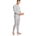 CQR Men's Thermal Underwear Pants - Midweight Waffle Knit Long Johns for Winter Cold Weather - 2 Pack with Fly, Light Grey/Natural, X-Large - Buy Online on GoSupps.com