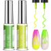 Neon Gel Polish Liner Gel Nail Polish 2 Colors Neon Set Yellow Green Liner Gel Art Soak Off Shimmer Nail Polishes For Drawing Lines Color Painting UV Liner Gel For Women Festival (B)