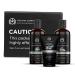 The Man Company Charcoal Cleansing Kit | Set of 3 Charcoal Body Wash 250ml Charcoal Shampoo 250ml Charcoal Face Scrub 100 gm | Deep Cleanses Dandruff Treatment