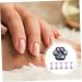 minkissy 1 Set Nail Practice Holder Acrylic Nail Holder Nail Stand Holder Nail Art Diy Tool Nail Art Mixing Magnetic Holder Nail Tools Show Rack Nail Tip Holder Manicure Crystal Glue Aurora 4.8x4.5cm fluorescent blue - Buy Online on GoSupps.com